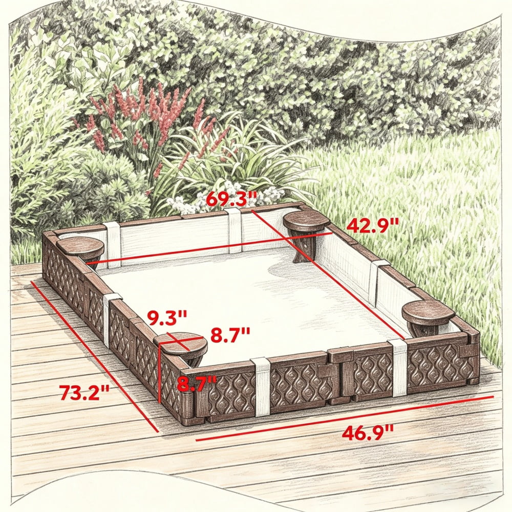 Wooden Sandbox