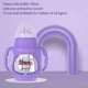thumbnail image 3 of Biberón Leche para bebé Alimentador de agua Bebida para recién nacidos Aprendizaje de enfermería resistente al calor Taza de pezón para niños pequeños resistente al calor Púrpura, 150 ml Inevent BA000333-10, 3 of 7
