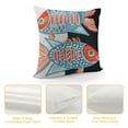 thumbnail image 4 of Qinduosi  PCS Embroidered Throw Pillow Cover Decorative Square Cushion Cases for Home Sofa Bed and Chair Inch (Red Fish) White, 4 of 5