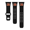 thumbnail image 2 of Black Cincinnati Bengals Logo Silicone Apple Watch Band, 2 of 3