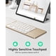 thumbnail image 2 of Teclado Bluetooth Plegable Samsers Dorado con Touchpad, 2 of 9