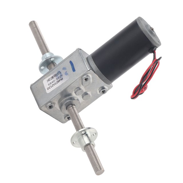Gear Motor, With Flange Low Loss Sturdy High Accuracy M8 Motor, For Electric Window Industrial Fields Speed Reduction Rate 31