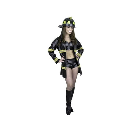 Adult Sexy 3 PC Fire Lady Costume