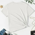 thumbnail image 5 of TAIAOJING Girls Summer Tops Kids Casual Short Sleeve Shirts Kids Summer Tops Crewneck Tees 3 13 Years 12-13 Years, 5 of 7