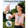 thumbnail image 3 of UniVerse  Running Vest for Women Men, Lightweight Hydration Vest with 500ML Soft Flask & Phone Holder, Reflective Running Backpack, Adjustable Run Pack Water Bottle, Runner Marathon Essentials, 3 of 10