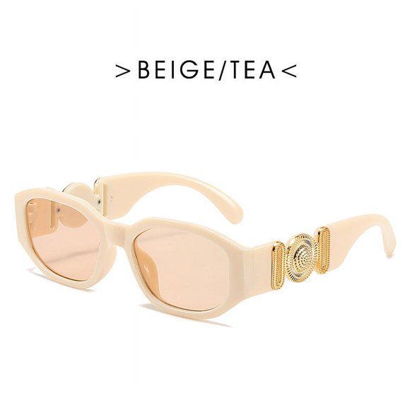 Typpkmm Vintage Square Small Frame Sunglasses Men Women Rectangle Brand Design Fashion Square Sun Glasses Shades Vintage Glasses