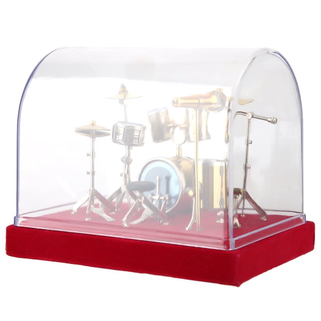 Drum Set Model, Musical Personalizable Drum Set Display, Friends For Music Lover