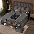 thumbnail image 2 of Erosebridal Hippie Boho Aztec Coverlet Set King,Geometric Bedding Set,Tribal Bedroom Decor, 2 of 5