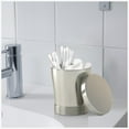 thumbnail image 4 of nu steel Special Metal Bathroom Vanity Countertop Storage Organizer Canister Jar, 4 of 5
