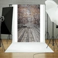 thumbnail image 2 of Fondo de accesorios del estudio de fotografía de paredes de madera de vinilo 3x5 pies a, 2 of 3