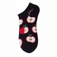 thumbnail image 3 of Apple Pattern Ankle Socks (Adult Medium - Women's Shoe Sizes 5-10), 3 of 3