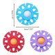 thumbnail image 3 of Bubble Snowflake Building Block Toy Juguetes Educativos Autismo Necesidades Especiales Stress Reliever Silicona Descompresión Juguetes Para Niños Y Adultos 100Pcs Press Cateissary FN006511-00, 3 of 6