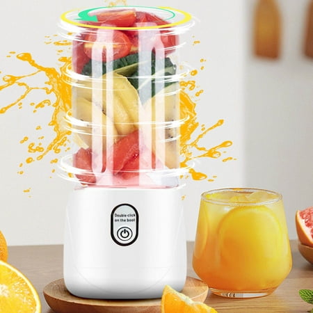 

100Fens Juicer Portable Small Wireless Mini Juicer Multi Functional Household Rechargeable Juicer