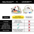 thumbnail image 3 of Baby Einstein Zen's Activity Milestones Plush Gym with Wooden Bar, for Infant to Toddler, 0-12 Months, Machine Washable, 3 of 5