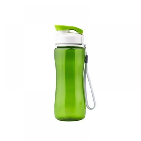 

Sports Water Bottle 19oz Fast Flow Leak Proof Lid w/ One Click Open - Non-Toxic BPA Free Plastic Water Bottle with Chug Lid