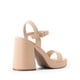 thumbnail image 3 of Sandalia DREAM PAIRS GISELLE Tacón Chunky de Bloque 11 cm Nude, 3 of 6