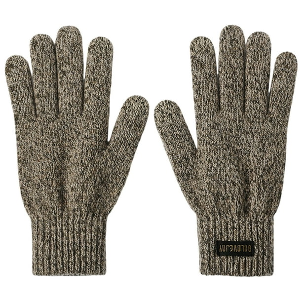 Guantes de terciopelo de invierno, gruesos y cálidos, para mujer, para exteriores, resistentes al frío, mitones para mujer