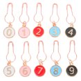thumbnail image 1 of ColoMX Accesorios de tejido de 10 piezas Contador de hileras ROCHET MARCADOR DE CONTINADOR DE RODA PARA CORNADO DE CROCHE, 1 of 7