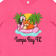 thumbnail image 4 of Inktastic Tampa Bay Florida Flamingo Youth T-Shirt, 4 of 5