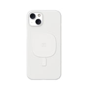 [U] by UAG iPhone 14 Plus Case White Marshmallow 6.7 Lucent 2.0 Built-in Magnet Compatible with MagSafe Charging Slim Lightweight Opaque Protective Cover by URBAN ARMOR GEAR