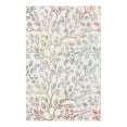 thumbnail image 7 of Unique Loom Blossom Collection Area Rug - Yoshino (4' x 6' Rectangle Ivory/Gray), 7 of 7