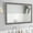 Silver, variant on Tacomany Bathroom Mirror, Decorate Bathroom Mirrors for Wall, Rectangle Black Frame Modern Bathroom Wall Mounted Mirror(Silver Frame 40x24'')