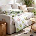 thumbnail image 7 of Printed Lightweight Summer Quilt – Soft Breathable Cotton Blanket for Air Conditioning Room, 39.37x59In Machine Washable, 7 of 7