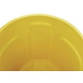 thumbnail image 5 of Rubbermaid Commercial Vented Round Brute Container, 44 gal, Plastic, Yellow, 5 of 9