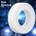 thumbnail image 2 of LAFGUR Full Ceramic Bearing, Diamagnetic Electrically Insulating ZrO2 Bearing, White For Precision Instruments Demagnetization Device, 2 of 7