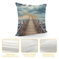 thumbnail image 4 of Fenyluxe Metaphysical Painting Pillow Covers Short Plush Indoor Outdoor Pillow Case 1PC 18x18in, 4 of 5