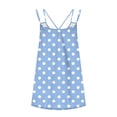 thumbnail image 4 of Aimik Women's Loose-Fitting Camisole Tank Top Womens Fashion Random Polka Dot Print V-Neck Comfortable Loose Casual Tops, 4 of 5