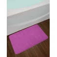 thumbnail image 2 of Abstract Bath Mat, Minimal Style Pattern of Geometric Modern Motif Funky Bicolor Art, Plush Bathroom Decor Mat with Non Slip Backing, 29.5" X 17.5", Fuchsia and Royal Blue, by Ambesonne, 2 of 2