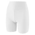 thumbnail image 6 of Women's High Waisted Cooling Slip Shorts - Anti Chafing Under Dress Shorts for Women, Scalloped Edge Safety Shorts,One Size,White, 6 of 8