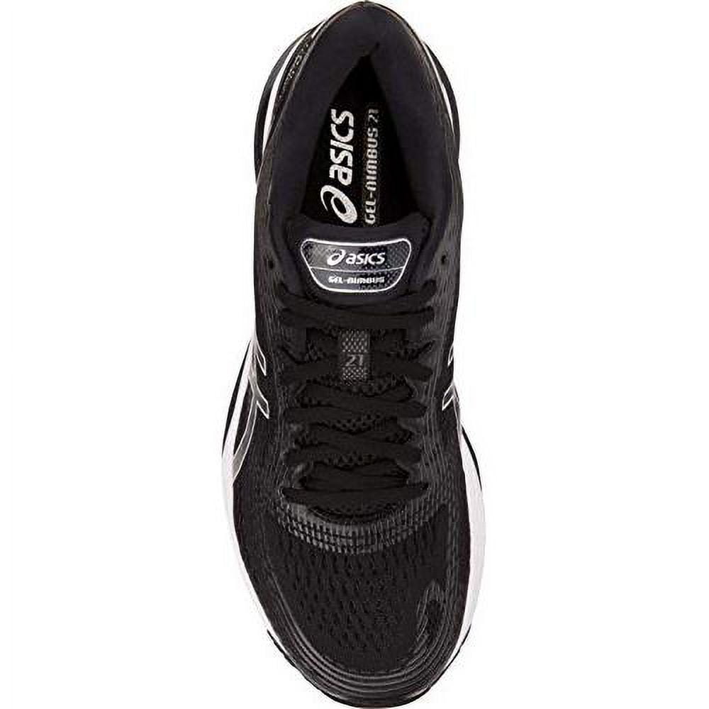 ASICS Men s Gel Nimbus 21 Running Shoes 9M Black Dark Grey Walmart