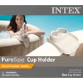 thumbnail image 3 of Intex PureSpa Attachable Cup Holder, Pool & Hot Tub Accessory, 8 Pack, Tan, 3 of 5
