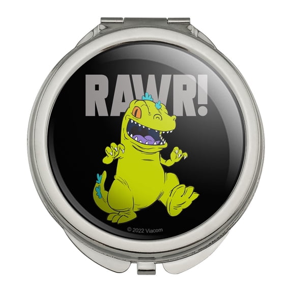 Rugrats Reptar Rawr! Compact Travel Purse Handbag Makeup Mirror