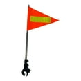 thumbnail image 3 of GARENDE Golf Cart Flag Pole Kit Adjustable Height Bikes Club Flag Holder Accessories Round Top 20x30cm, 3 of 6