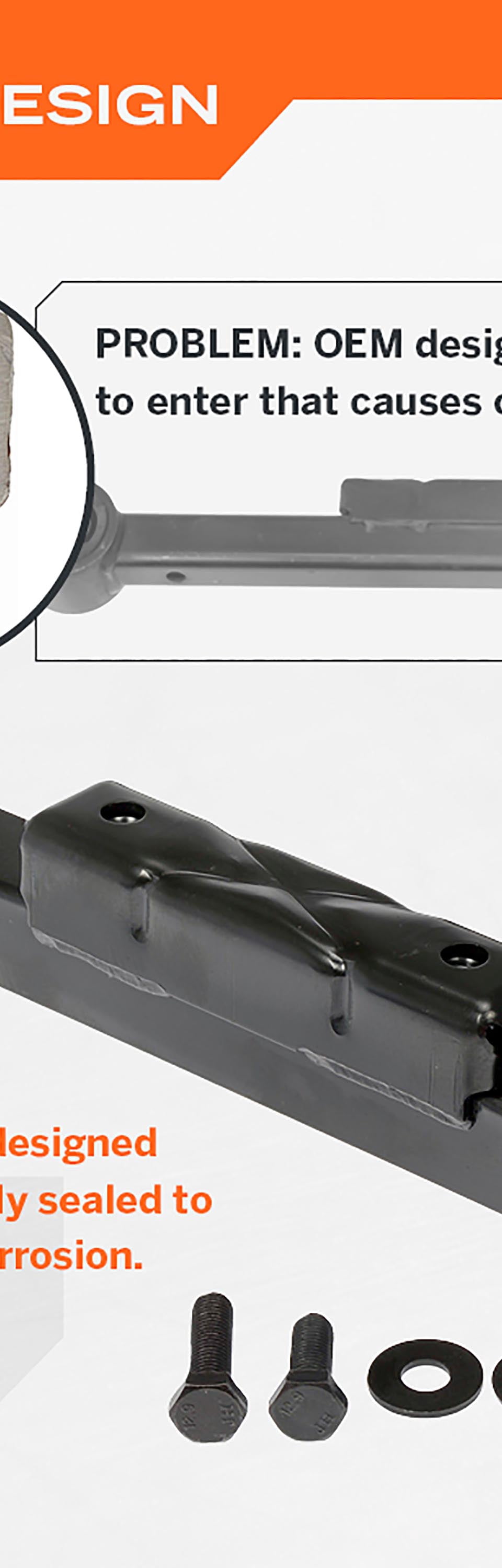 Dorman 521-982 Suspension Control Arm for Specific Jeep Models, Black