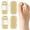 Beige, variant on Trianu 4 Pack Toe Splint, Toe Straightener for Hammer Toe, Bent Toe, Claw Toe, Crooked Toe, Toe Wrap to Align and Support Toe - Beige