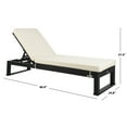 thumbnail image 6 of Safavieh Solano Outdoor Contemporary Patio Sunlounger with Cushion, 6 of 10
