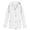 White, variant on Ketyyh-chn99 Raincoat for Women Plus Raincoat Waterproof Long Hooded Coats Blue,M