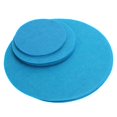 thumbnail image 1 of Felt Plate Divider Felt Dish Protection Pad Pan Separator Pad Felt Dish Protection Pad Bowl Anti Friction Pad Pot Stacking Food Plate Divider Separator ProtectorsLake Green 24PCS, 1 of 8
