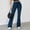 *Navy, variant on ClodeEU Women's High Waisted Yoga Pants with Flare Leg And Adjustable Drawstring Khaki,Womens Plus XS