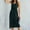 Green, variant on Lilgiuy Fashion Women Solid Causal Long Sleeve Round Neck Slim Sleeveless Formal Dress Date Night Wedding Guest Skirt