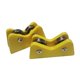 thumbnail image 5 of Comprobador de rectitud de billar de 2 piezas, herramienta portátil para juegos de principiantes en casa Amarillo, 5 of 9