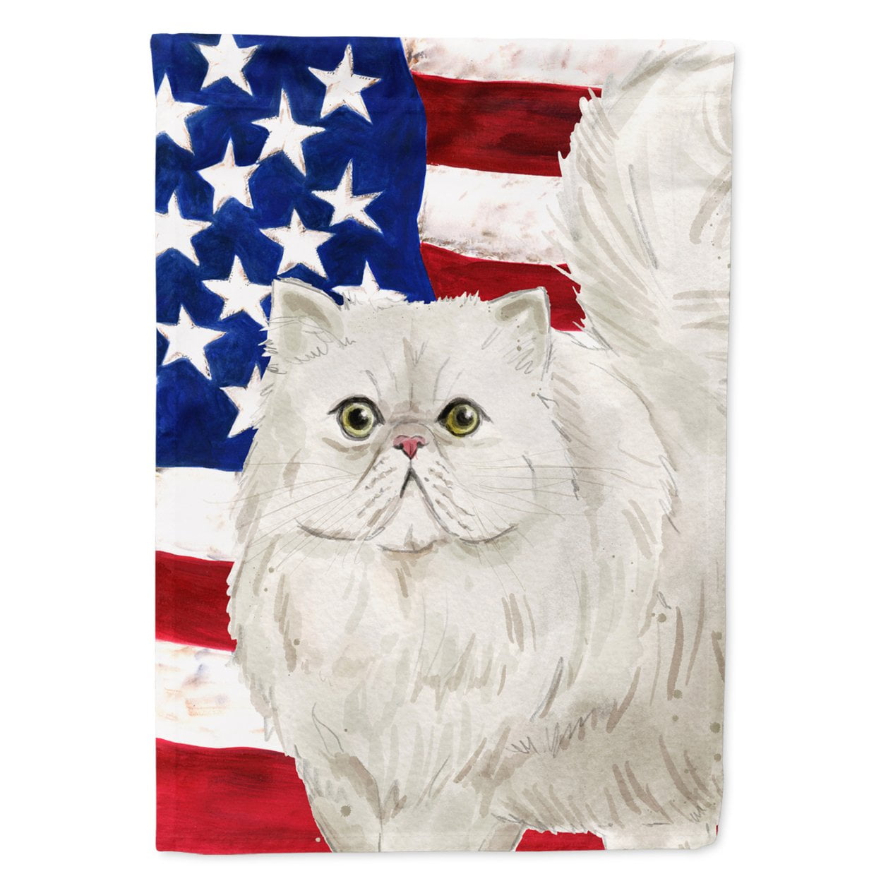 Persian American Flag Garden Flag