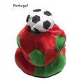 thumbnail image 2 of SUNSIOM Football Hat for Adult Contrast Color Soft Comfortable Wool Cap Funny Headgear for Bars, Masquerade Parties, 2 of 6