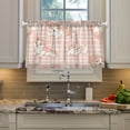 thumbnail image 5 of BZSMCE Set of 2 Pieces Kitchen Window Curtain Fashion Corgis Cuddle Fest Printed 27x24in/27x36in, 5 of 9