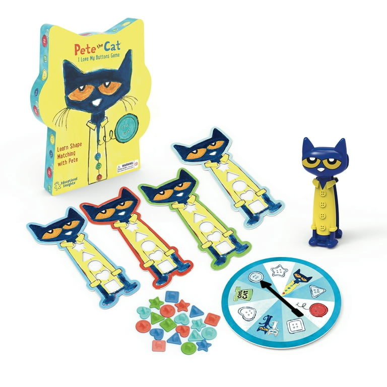 Pete The Cat I Love My Buttons Game | Educational Insights