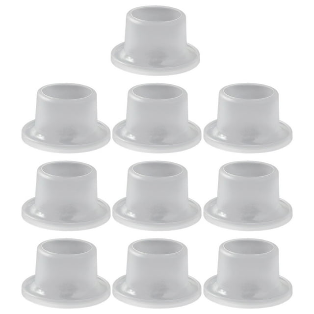 Liquidation! Joints de Robinet Delayuji Étanches Joint d'Étanchéité Mini Robinet en Silicone Joint d'Étanchéité Robinet Ménager Rondelle Étanche 10 Pcs Taille Unique Blanc